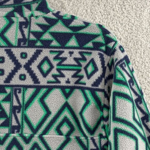 Patagonia Synchilla Aztec Snap T Fleece Pullover Mens XS - Picture 8 of 14